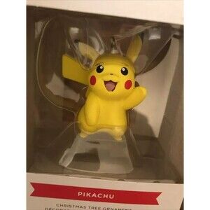 NEW POKÉMON PIKACHU Hallmark Blown Glass‎ Christmas Tree Ornament